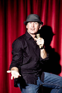 book comedian